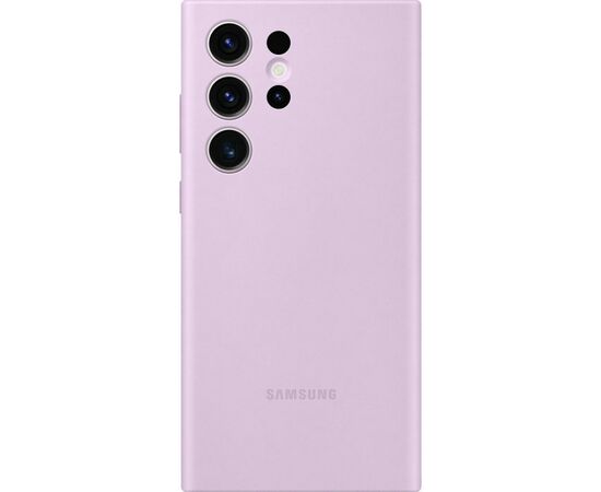 Чехол для мобильного телефона Samsung Galaxy S23 Ultra Silicone Case Lilac (EF-PS918TVEGRU), изображение 4 Чехол для мобильного телефона Samsung Galaxy S23 Ultra Silicone Case Lilac (EF-PS918TVEGRU), изображение 4
