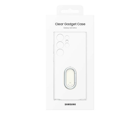Чехол для моб. телефона Samsung Galaxy S23 Ultra Clear Gadget Case Transparency (EF-XS918CTEGRU), изображение 9 Чехол для моб. телефона Samsung Galaxy S23 Ultra Clear Gadget Case Transparency (EF-XS918CTEGRU), изображение 9