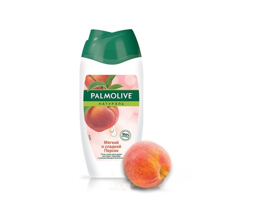 Гель для душа Palmolive Натурэль Мягкий и сладкий персик 250 мл (8693495050357), изображение 3 Гель для душа Palmolive Натурэль Мягкий и сладкий персик 250 мл (8693495050357), изображение 3
