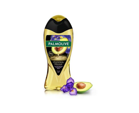 Гель для душа Palmolive Роскошь масел с маслом авокадо и экстрактом ириса 250 мл (8693495049641), изображение 3 Гель для душа Palmolive Роскошь масел с маслом авокадо и экстрактом ириса 250 мл (8693495049641), изображение 3