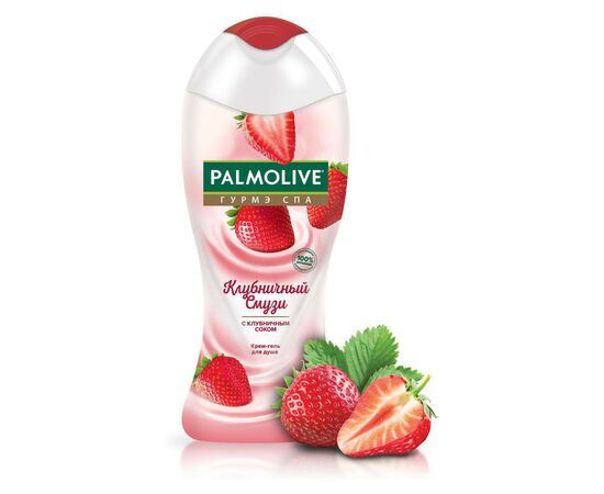 Гель для душа Palmolive Гурмэ Спа Клубничный Смузи с клубничным соком 250 мл (8693495038980), изображение 3 Гель для душа Palmolive Гурмэ Спа Клубничный Смузи с клубничным соком 250 мл (8693495038980), изображение 3