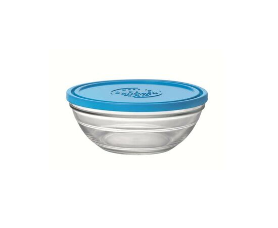 Пищевой контейнер Duralex Lys Rond Blue 1590 мл 20,5 см (9067AM06)