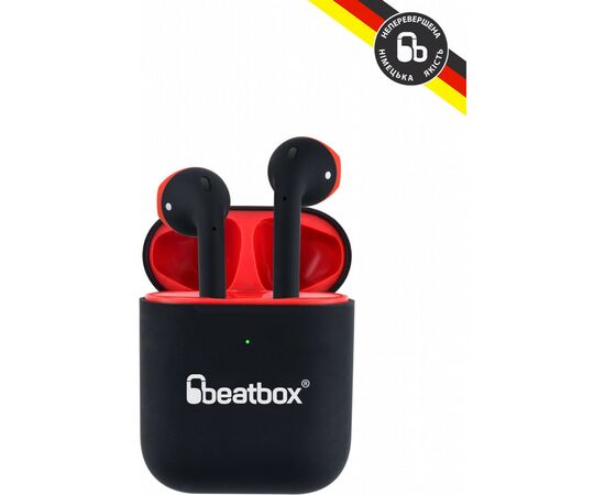 Навушники BeatBox PODS AIR 2 Wireless Сharging Black-Red (bbpair2wcbr), зображення 5 Навушники BeatBox PODS AIR 2 Wireless Сharging Black-Red (bbpair2wcbr), зображення 5