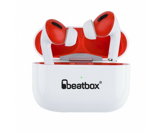 Наушники BeatBox PODS PRO 1 Wireless Charging White-Red (bbppro1wcwr)