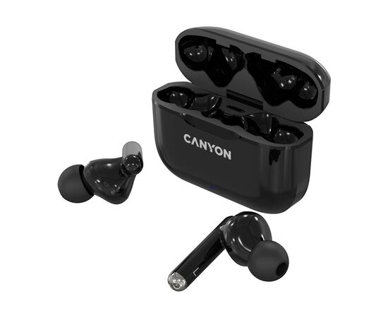 Навушники Canyon TWS-3 Black (CNE-CBTHS3B), зображення 3