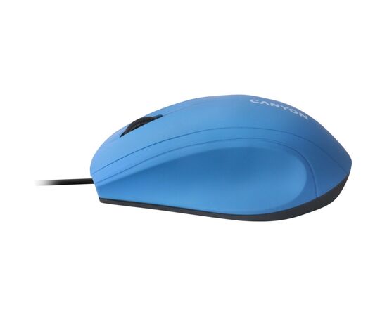 Мышка Canyon M-05 USB Light Blue (CNE-CMS05BX), изображение 3 Мышка Canyon M-05 USB Light Blue (CNE-CMS05BX), изображение 3