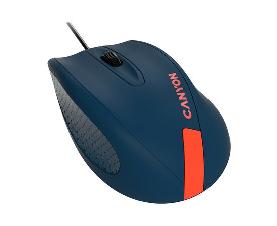 Мышка Canyon M-11 USB Blue (CNE-CMS11BR), изображение 3 Мышка Canyon M-11 USB Blue (CNE-CMS11BR), изображение 3