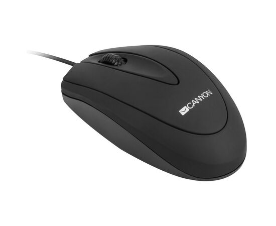 Мишка Canyon CM-1 USB Black (CNE-CMS1), зображення 2 Мишка Canyon CM-1 USB Black (CNE-CMS1), зображення 2