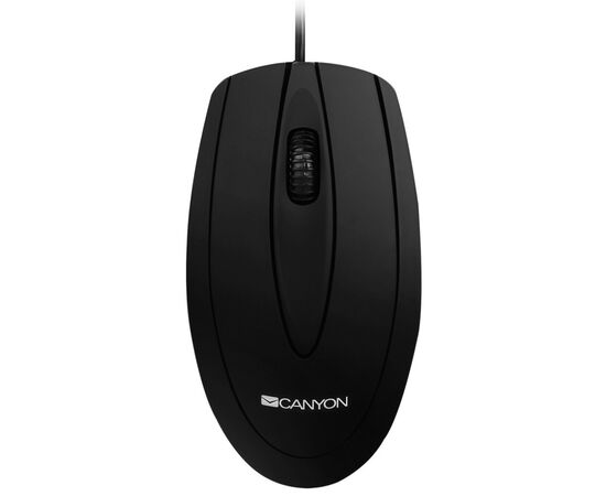 Мышка Canyon CM-1 USB Black (CNE-CMS1)