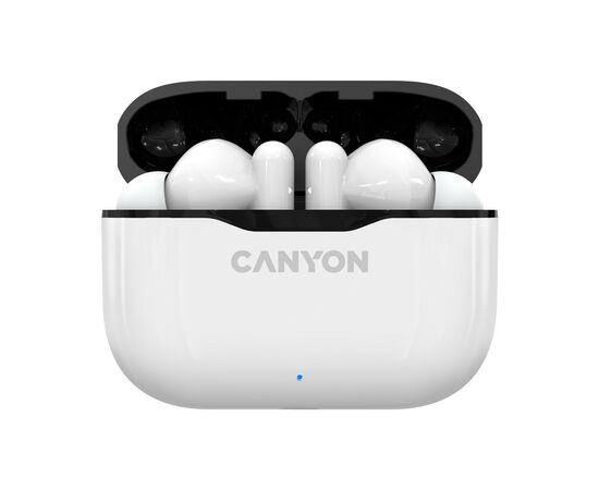 Навушники Canyon TWS-3 White (CNE-CBTHS3W), зображення 2 Навушники Canyon TWS-3 White (CNE-CBTHS3W), зображення 2