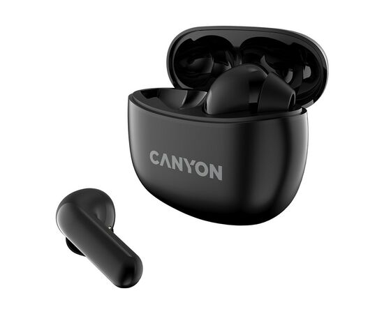 Навушники Canyon TWS-5 Black (CNS-TWS5B), зображення 3 Навушники Canyon TWS-5 Black (CNS-TWS5B), зображення 3