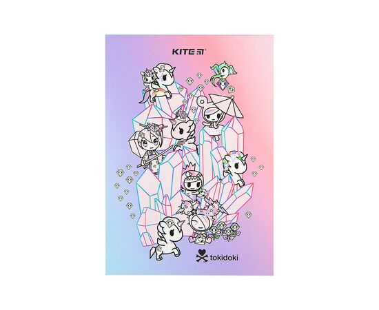Блокнот Kite планшет tokidoki A5, 50 листов, клетка (TK22-194-1)