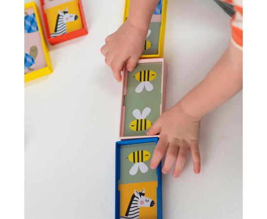 Развивающая игрушка Taf Toys Савана – Мое первое домино (12865), изображение 6 Развивающая игрушка Taf Toys Савана – Мое первое домино (12865), изображение 6