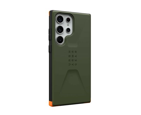 Чехол для моб. телефона Uag Samsung Galaxy S23 Ultra Civilian, Olive Drab (214136117272), изображение 4 Чехол для моб. телефона Uag Samsung Galaxy S23 Ultra Civilian, Olive Drab (214136117272), изображение 4