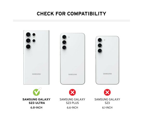 Чехол для моб. телефона Uag Samsung Galaxy S23 Ultra Civilian, Olive Drab (214136117272), изображение 9 Чехол для моб. телефона Uag Samsung Galaxy S23 Ultra Civilian, Olive Drab (214136117272), изображение 9