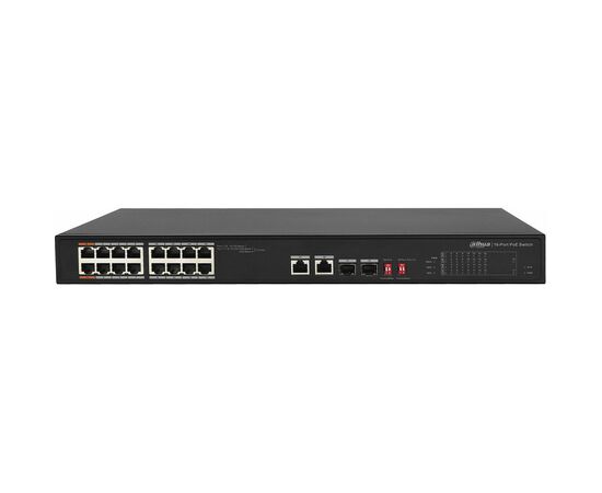 Коммутатор сетевой Dahua DH-PFS3218-16ET-135, изображение 2 Коммутатор сетевой Dahua DH-PFS3218-16ET-135, изображение 2