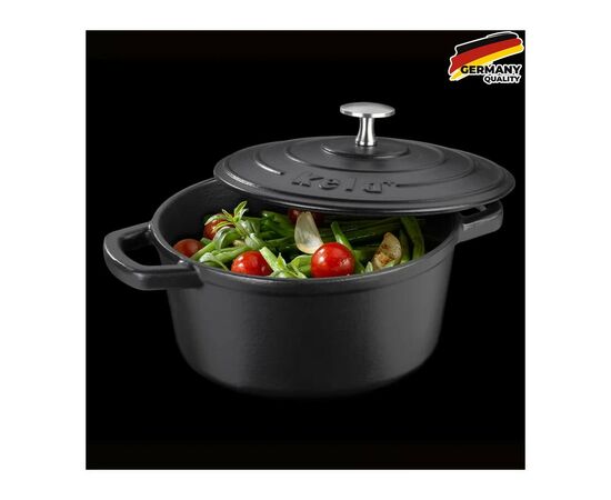 Кастрюля Kela Calido 2,5 л Black (12470), изображение 3 Кастрюля Kela Calido 2,5 л Black (12470), изображение 3