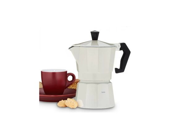 Гейзерная кофеварка Kela Italia 150 мл 3 Cap Beige (10550), изображение 2 Гейзерная кофеварка Kela Italia 150 мл 3 Cap Beige (10550), изображение 2