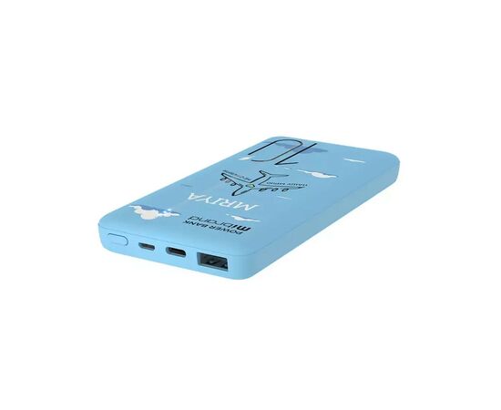 Батарея универсальная Mibrand 10000 mAh Mriya Blue (8592112002000), изображение 4 Батарея универсальная Mibrand 10000 mAh Mriya Blue (8592112002000), изображение 4