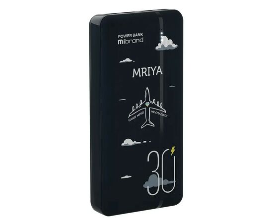 Батарея универсальная Mibrand 30000 mAh Mriya Black (8592112021902)