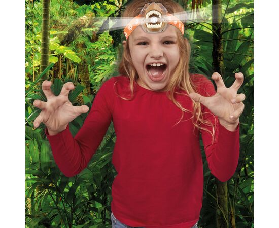 Игровой набор Brainstorm Toys Налобный фонарик – Опасный Ти-Рекс (свет, звук) (E2065), изображение 5 Игровой набор Brainstorm Toys Налобный фонарик – Опасный Ти-Рекс (свет, звук) (E2065), изображение 5