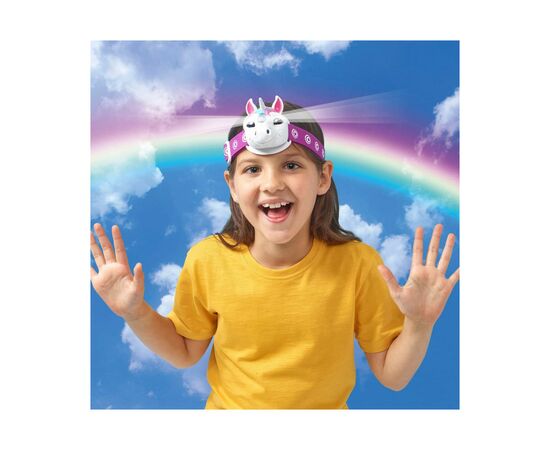 Игровой набор Brainstorm Toys Налобный фонарик – Сказочный единорог (свет, звук) (E2074), изображение 3 Игровой набор Brainstorm Toys Налобный фонарик – Сказочный единорог (свет, звук) (E2074), изображение 3