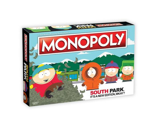 Настольная игра Winning Moves South Park Monopoly (WM01956-EN1-6)