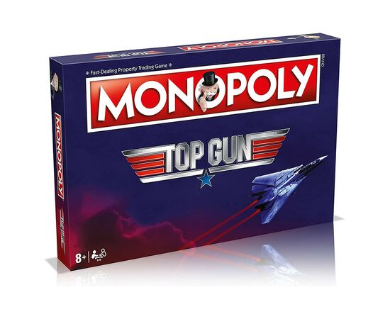 Настольная игра Winning Moves Top Gun Monopoly (WM00548-EN1-6), изображение 3 Настольная игра Winning Moves Top Gun Monopoly (WM00548-EN1-6), изображение 3