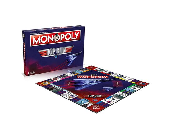 Настольная игра Winning Moves Top Gun Monopoly (WM00548-EN1-6), изображение 4 Настольная игра Winning Moves Top Gun Monopoly (WM00548-EN1-6), изображение 4