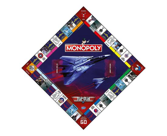 Настольная игра Winning Moves Top Gun Monopoly (WM00548-EN1-6), изображение 5 Настольная игра Winning Moves Top Gun Monopoly (WM00548-EN1-6), изображение 5