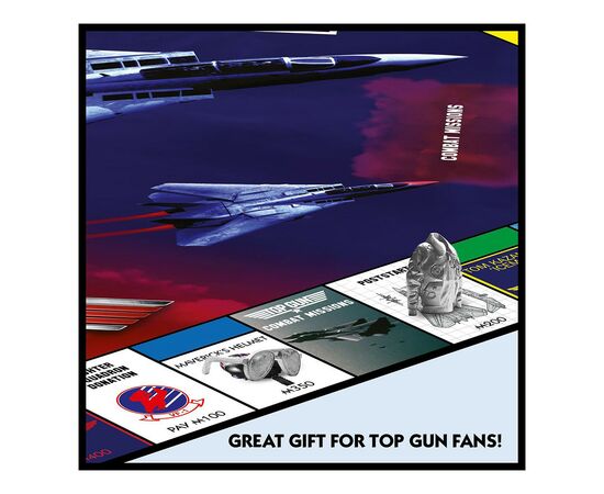 Настольная игра Winning Moves Top Gun Monopoly (WM00548-EN1-6), изображение 8 Настольная игра Winning Moves Top Gun Monopoly (WM00548-EN1-6), изображение 8