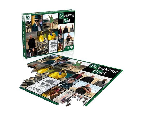 Пазл Winning Moves Breaking Bad Collage 1000 елементів (WM02683-ML1-6), зображення 2 Пазл Winning Moves Breaking Bad Collage 1000 елементів (WM02683-ML1-6), зображення 2