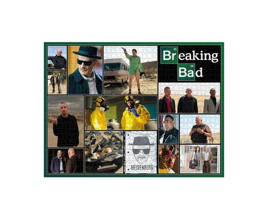 Пазл Winning Moves Breaking Bad Collage 1000 елементів (WM02683-ML1-6), зображення 3 Пазл Winning Moves Breaking Bad Collage 1000 елементів (WM02683-ML1-6), зображення 3
