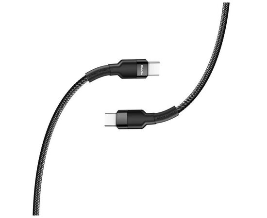 Дата кабель ColorWay USB-C to USB-C 0.3m 3А black (CW-CBPDCC054-BK), изображение 4 Дата кабель ColorWay USB-C to USB-C 0.3m 3А black (CW-CBPDCC054-BK), изображение 4