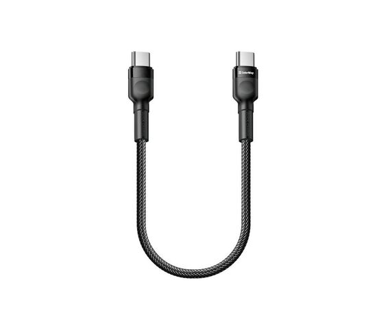 Дата кабель ColorWay USB-C to USB-C 0.3m 3А black (CW-CBPDCC054-BK), изображение 6 Дата кабель ColorWay USB-C to USB-C 0.3m 3А black (CW-CBPDCC054-BK), изображение 6
