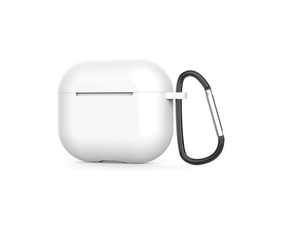 Чехол для наушников BeCover Silicon для Apple AirPods (3nd Gen) White (707184), изображение 2 Чехол для наушников BeCover Silicon для Apple AirPods (3nd Gen) White (707184), изображение 2