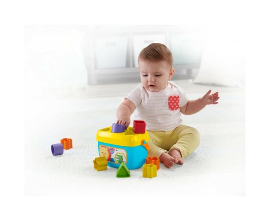 Развивающая игрушка Fisher-Price Ведро с кубиками Яркое (FFC84), изображение 5 Развивающая игрушка Fisher-Price Ведро с кубиками Яркое (FFC84), изображение 5