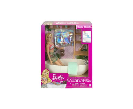 Кукла Barbie Пенная ванна из конфетти (HKT92)