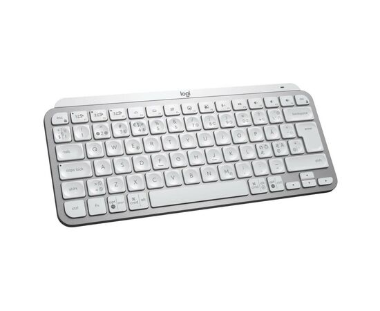 Клавиатура Logitech MX Keys Mini For Business Wireless Illuminated UA Pale Grey (920-010609), изображение 4 Клавиатура Logitech MX Keys Mini For Business Wireless Illuminated UA Pale Grey (920-010609), изображение 4