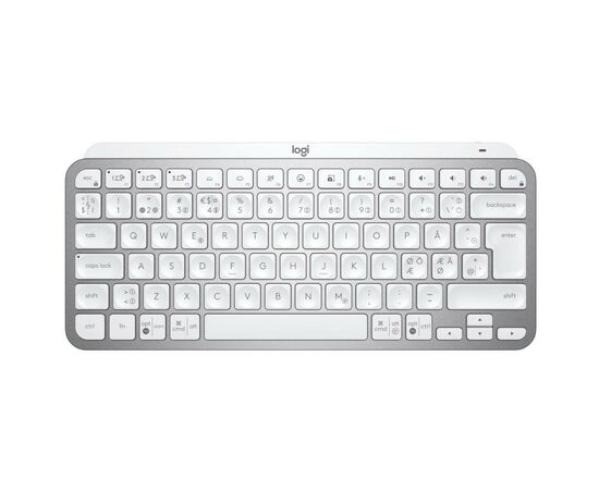 Клавіатура Logitech MX Keys Mini For Business Wireless Illuminated UA Pale Grey (920-010609)