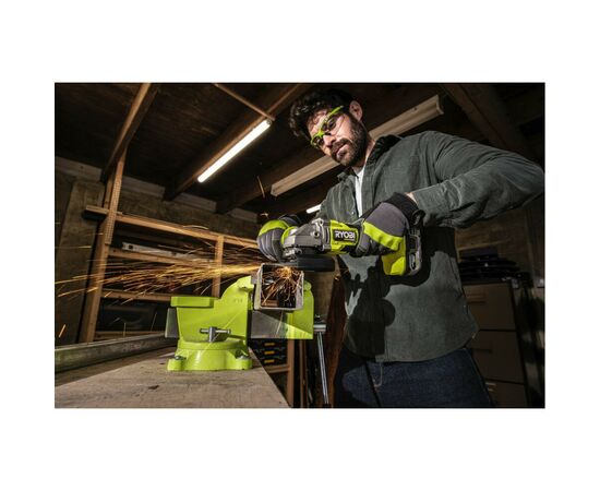 Шлифовальная машина Ryobi RAG18X-1C40S ONE+ НР (5133005614), изображение 4