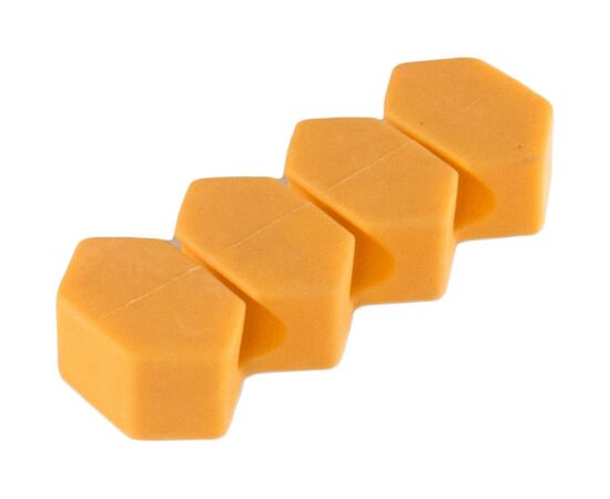 Держатель для кабеля Extradigital CC-963 Cable Clips, Black/Orange (KBC1804), изображение 3 Держатель для кабеля Extradigital CC-963 Cable Clips, Black/Orange (KBC1804), изображение 3