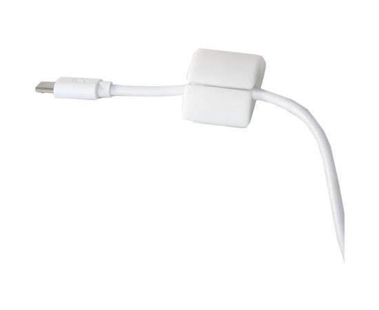 Держатель для кабеля Extradigital CC-966 Cable Clips, White (KBC1883), изображение 4 Держатель для кабеля Extradigital CC-966 Cable Clips, White (KBC1883), изображение 4