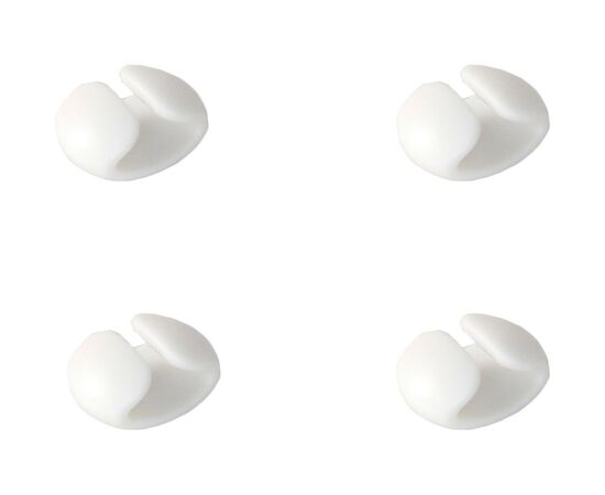 Держатель для кабеля Extradigital CC-969 Cable Clips, White (KBC1809)