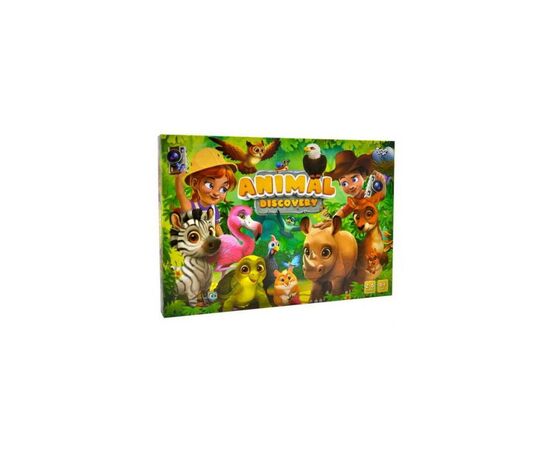 Настільна гра Danko Toys Animal Discovery, українська (G-AD-01-01U)