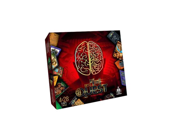 Настільна гра Danko Toys Best Quest 4 in 1, українська (BQ-02-01U)