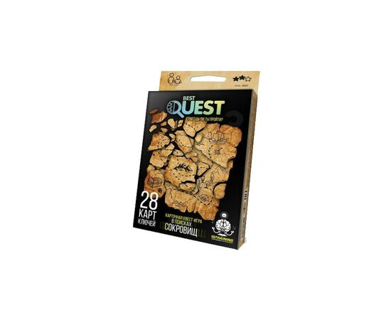 Настольная игра Danko Toys Best Quest. В поисках сокровищ, русский (BQ-01-03)