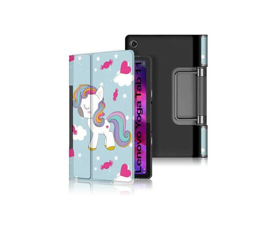 Чехол для планшета BeCover Smart Case Lenovo Yoga Tab 11 YT-706F Unicorn (708721), изображение 2 Чехол для планшета BeCover Smart Case Lenovo Yoga Tab 11 YT-706F Unicorn (708721), изображение 2