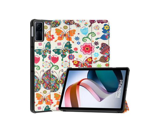 Чехол для планшета BeCover Smart Case Xiaomi Redmi Pad 10.61" 2022 Butterfly (708731), изображение 4 Чехол для планшета BeCover Smart Case Xiaomi Redmi Pad 10.61" 2022 Butterfly (708731), изображение 4