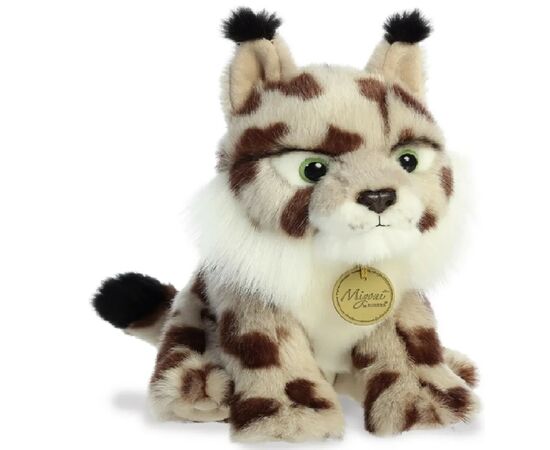 М'яка іграшка Aurora м'яконабивна Рись Іберійська Бежево-коричнева 22 см (210292A), зображення 2 М'яка іграшка Aurora м'яконабивна Рись Іберійська Бежево-коричнева 22 см (210292A), зображення 2